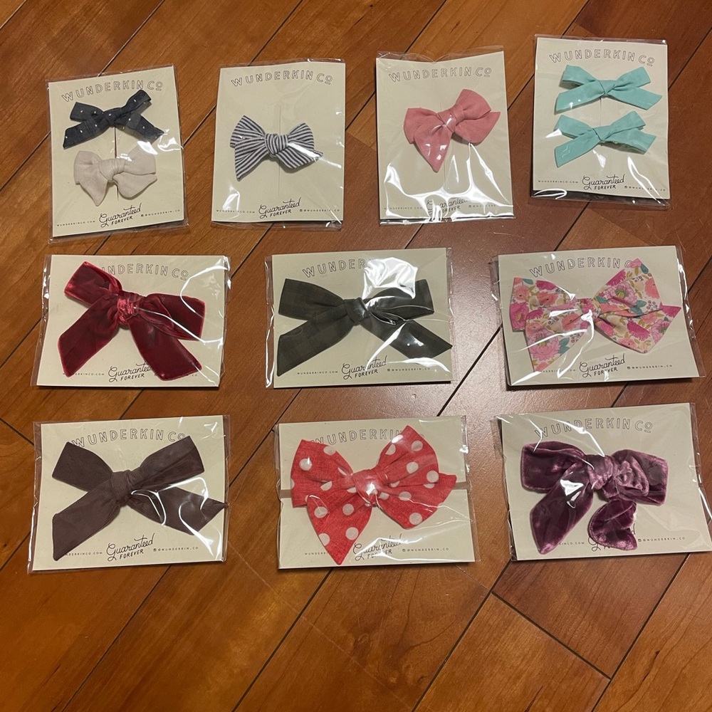 Wunderkin Bow Set - Assorted Colors